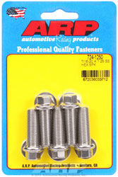 Click for a larger picture of ARP 7/16-20 x 1.250 Stainless Bolt, 7/16" Hex Head, 5-pk