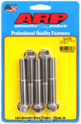 Click for a larger picture of ARP 7/16-20 x 2.750 Stainless Bolt, 7/16" Hex Head, 5-pk