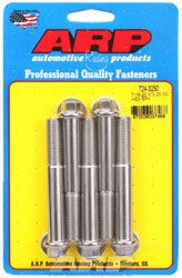 Click for a larger picture of ARP 7/16-20 x 3.250 Stainless Bolt, 7/16" Hex Head, 5-pk