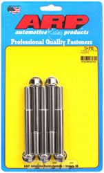 Click for a larger picture of ARP 7/16-20 x 3.750 Stainless Bolt, 7/16" Hex Head, 5-pk