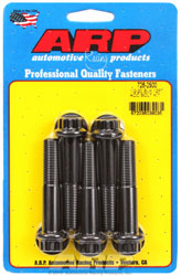 Click for a larger picture of ARP 1/2-20 x 2.500 Black Oxide Bolt, 12-Point Head, 5-Pack