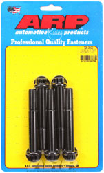 Click for a larger picture of ARP 1/2-20 x 3.500 Black Oxide Bolt, 12-Point Head, 5-Pack