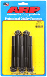 Click for a larger picture of ARP 1/2-20 x 4.000 Black Oxide Bolt, 12-Point Head, 5-Pack