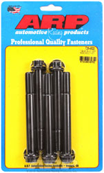 Click for a larger picture of ARP 1/2-20 x 4.500 Black Oxide Bolt, 12-Point Head, 5-Pack