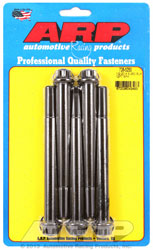 Click for a larger picture of ARP 1/2-20 x 5.250 Black Oxide Bolt, 12-Point Head, 5-Pack