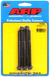 Click for a larger picture of ARP 1/4-28 x 3.500 Black Oxide Bolt, 12-Point Head, 5-pk
