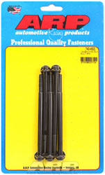 Click for a larger picture of ARP 1/4-28 x 4.500 Black Oxide Bolt, 12-Point Head, 5-pk