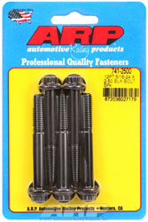 Click for a larger picture of ARP 5/16-24 x 2.500 Black Oxide Bolt, 12 Point Head, 5pk
