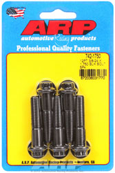Click for a larger picture of ARP 3/8-24 x 1.750 Black Oxide Bolt, 3/8" 12 Pt Head, 5-pk