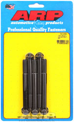 Click for a larger picture of ARP 3/8-24 x 4.000 Black Oxide Bolt, 3/8" 12 Pt Head, 5-pk