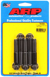 Click for a larger picture of ARP 7/16-20 x 2.500 Black Oxide Bolt, 7/16" 12-Pt Head, 5-pk
