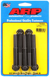Click for a larger picture of ARP 7/16-20 x 3.000 Black Oxide Bolt, 7/16" 12-Pt Head, 5-pk