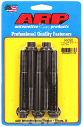 Click for a larger picture of ARP 7/16-20 x 3.500 Black Oxide Bolt, 7/16" 12-Pt Head, 5-pk