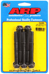 Click for a larger picture of ARP 3/8-24 x 3.250 Black Oxide Bolt, 7/16" 12 Pt Head, 5-pk