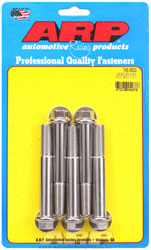 Click for a larger picture of ARP 1/2-20 x 3.500 Stainless Steel Bolt, Hex Head, 5-Pack