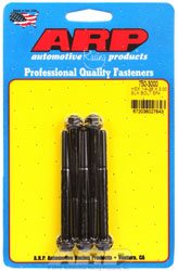 Click for a larger picture of ARP 1/4-28 x 3.000 Black Oxide Bolt, Hex Head, 5-pk