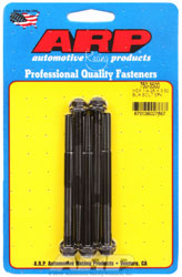 Click for a larger picture of ARP 1/4-28 x 3.500 Black Oxide Bolt, Hex Head, 5-pk