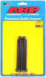 Click for a larger picture of ARP 1/4-28 x 3.750 Black Oxide Bolt, Hex Head, 5-pk