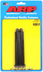 Click for a larger picture of ARP 1/4-28 x 4.500 Black Oxide Bolt, Hex Head, 5-pk