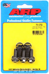 Click for a larger picture of ARP 5/16-24 x .750 Black Oxide Bolt, Hex Head, 5pk