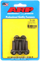 Click for a larger picture of ARP 5/16-24 x 1.000 Black Oxide Bolt, Hex Head, 5pk