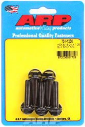 Click for a larger picture of ARP 5/16-24 x 1.250 Black Oxide Bolt, Hex Head, 5pk