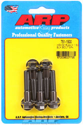 Click for a larger picture of ARP 5/16-24 x 1.500 Black Oxide Bolt, Hex Head, 5pk