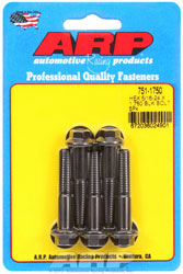Click for a larger picture of ARP 5/16-24 x 1.750 Black Oxide Bolt, Hex Head, 5pk