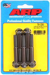Click for a larger picture of ARP 5/16-24 x 2.250 Black Oxide Bolt, Hex Head, 5pk