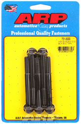 Click for a larger picture of ARP 5/16-24 x 3.000 Black Oxide Bolt, Hex Head, 5pk