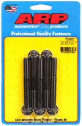 Click for a larger picture of ARP 3/8-24 x 3.000 Black Oxide Bolt, 3/8" Hex Head, 5-pk