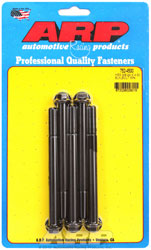 Click for a larger picture of ARP 3/8-24 x 4.500 Black Oxide Bolt, 3/8" Hex Head, 5-pk