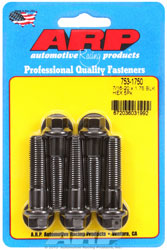 Click for a larger picture of ARP 7/16-20 x 1.750 Black Oxide Bolt, 7/16" Hex Head, 5-pk