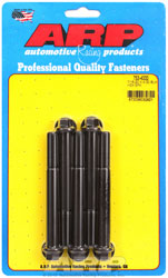Click for a larger picture of ARP 7/16-20 x 4.000 Black Oxide Bolt, 7/16" Hex Head, 5-pk