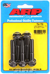 Click for a larger picture of ARP 3/8-24 x 1.750 Black Oxide Bolt, 7/16" Hex Head, 5-pk