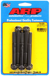 Click for a larger picture of ARP 3/8-24 x 3.250 Black Oxide Bolt, 7/16" Hex Head, 5-pk