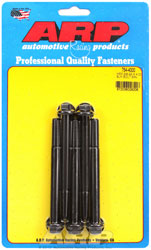Click for a larger picture of ARP 3/8-24 x 4.000 Black Oxide Bolt, 7/16" Hex Head, 5-pk