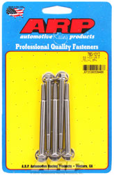 Click for a larger picture of ARP M6 x 1.00 x 75 Hex Head Stainless Steel Bolt, 5-Pack