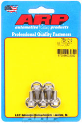 Click for a larger picture of ARP M6 x 1.00 x 12 Hex Head Stainless Steel Bolt, 5-Pack