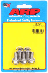 Click for a larger picture of ARP M8 x 1.25 x 16 Hex Head Stainless Steel Bolt, 5 Pack