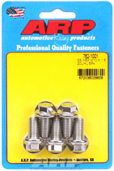 Click for a larger picture of ARP M10 x 1.50 x 20 Hex Head Stainless Steel Bolt, 5-Pack