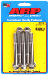 Click for a larger picture of ARP M10 x 1.50 x 80 Hex Head Stainless Steel Bolt, 5-Pack