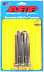 Click for a larger picture of ARP M10 x 1.25 x 100 Hex Head Stainless Steel Bolt, 5-Pack