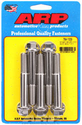 Click for a larger picture of ARP M12 x 1.50 x 80 Hex Head Stainless Steel Bolt, 5-Pack
