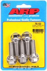 Click for a larger picture of ARP M12 x 1.75 x 35 Hex Head Stainless Steel Bolt, 5-Pack