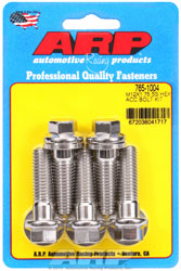 Click for a larger picture of ARP M12 x 1.75 x 40 Hex Head Stainless Steel Bolt, 5-Pack