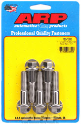 Click for a larger picture of ARP M12 x 1.75 x 50 Hex Head Stainless Steel Bolt, 5-Pack