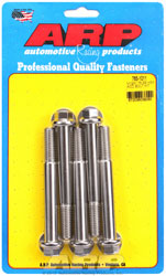 Click for a larger picture of ARP M12 x 1.75 x 100 Hex Head Stainless Steel Bolt, 5-Pack