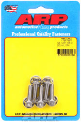 Click for a larger picture of ARP M6 x 1.00 x 20 12-Point Head Stainless Steel Bolt, 5-Pk