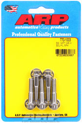 Click for a larger picture of ARP M6 x 1.00 x 30 12-Point Head Stainless Steel Bolt, 5-Pk